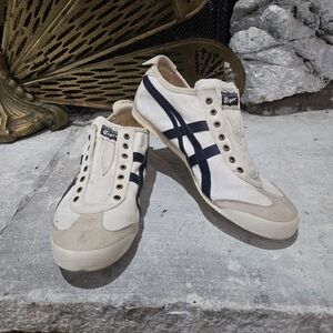 Onitsuka Tiger by Asics Men's White and Black Sneakers